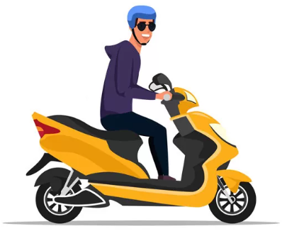 Find out where to rent your scooter in Castellammare